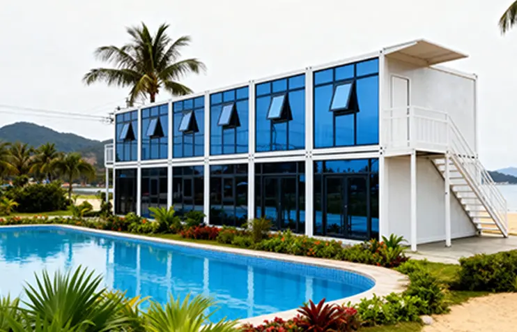 La innovaci&oacute;n lidera el futuro: la nueva generaci&oacute;n de casas contenedor inteligentes de Guxin Steel Structure sale con &eacute;xito de la l&iacute;nea de producci&oacute;n y est&aacute; a punto de ser enviada a los mercados extranjeros.