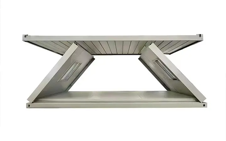 Casa contenedor plegable