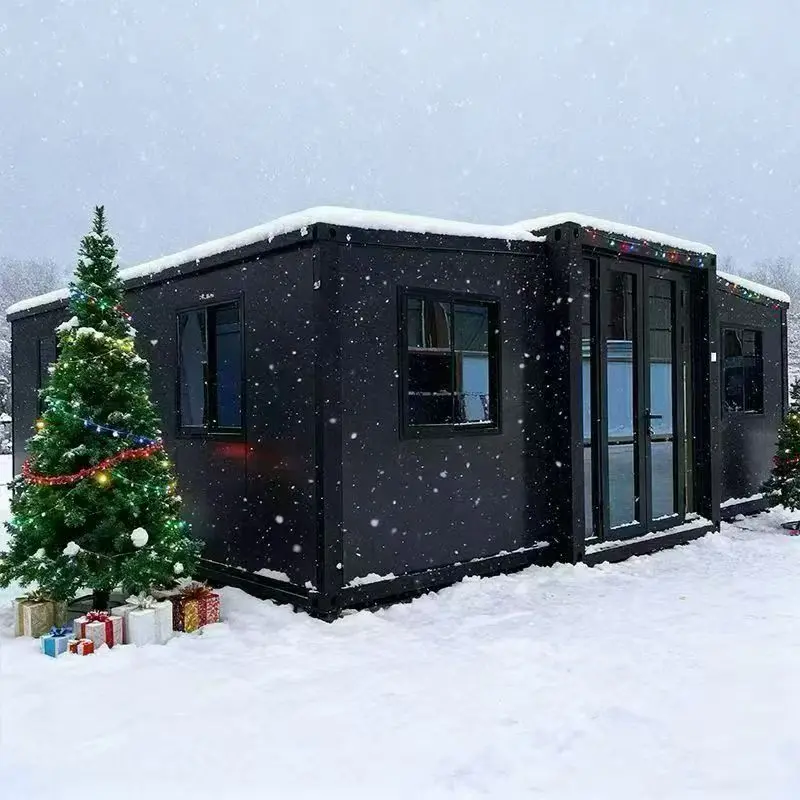 Casa contenedor ampliable: la villa vacacional que crece con sus invitados